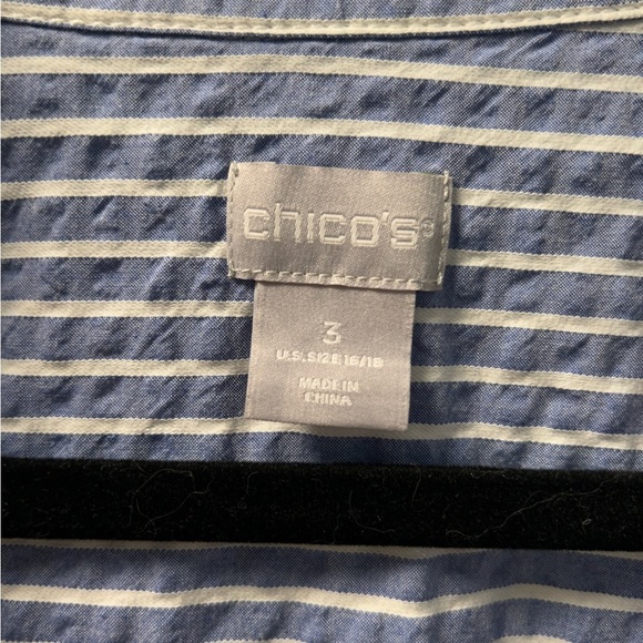 New without tags Chico’s tunic blouse, size 3. - Picture 3 of 3